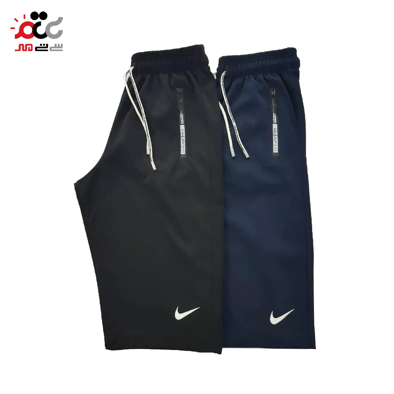 شلوارک بلند زیر زانو مدل دمپا ساده 