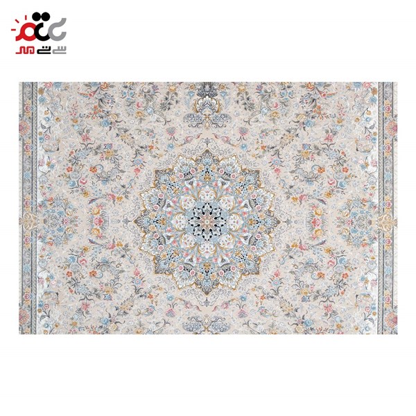 فرش ماشینی طرح بژ کد 1409