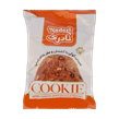 شیرینی کوکی با کشمش و مغز بادام زمینی