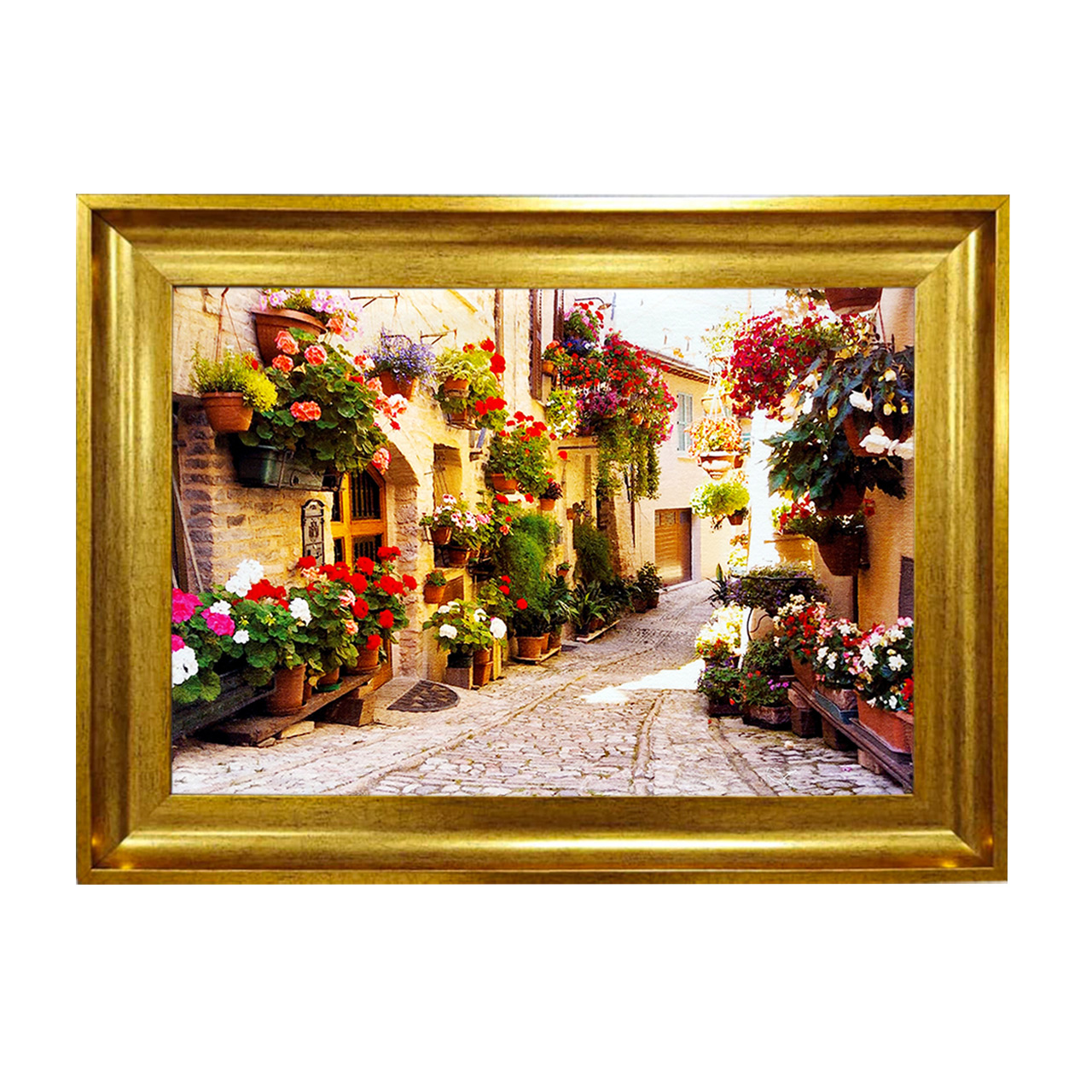 تابلو فرش چاپی طرح کوچه باغ کد 10090 سایز 50×50 سانتی متریتابلو فرش چاپی طرح کوچه باغ کد 10090 سایز 50×50 سانتی متری