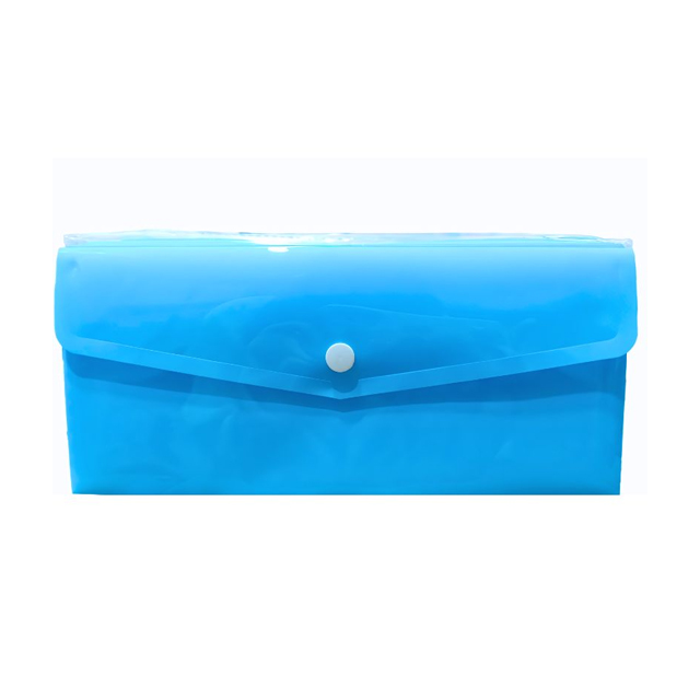 پوشه دکمه دار پارسیکار مدل ملخی رنگ آبی