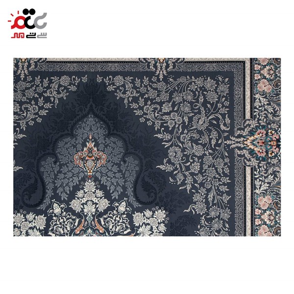 فرش ماشینی مدل دنیز دودی