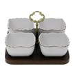 اردور خوری سرامیک کف چوبی چهار خانه لمون