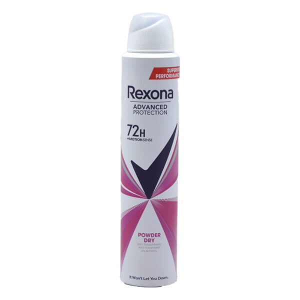 اسپری بدن رکسونا Rexona مدل Powder Dry حجم 200 میلی لیتری
