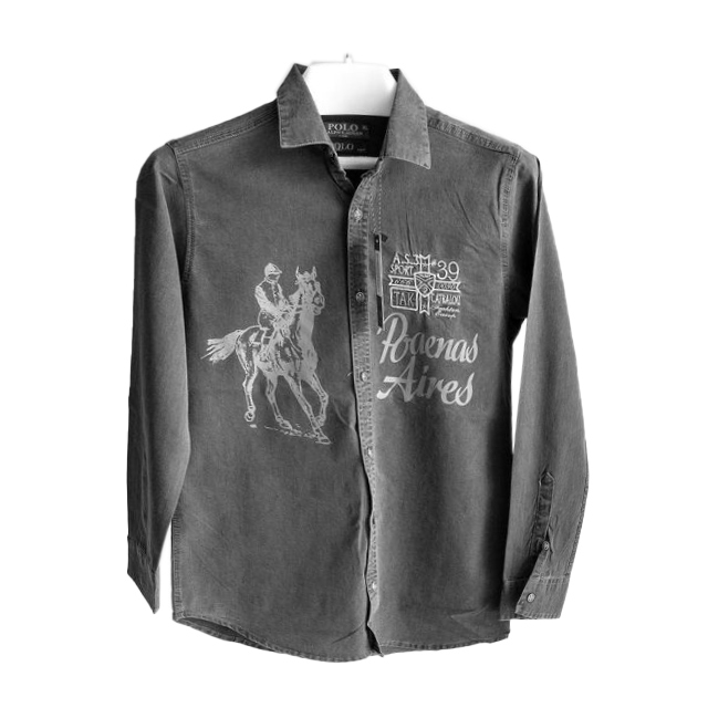 پیراهن جین آستین بلند مردانه 