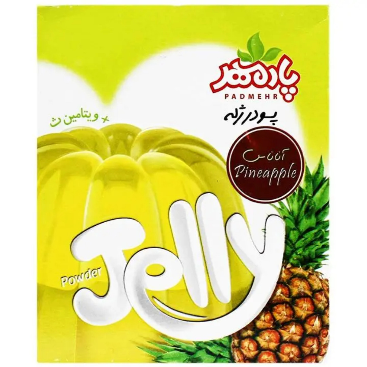 پودر ژله آناناس پادمهر 100 گرمی