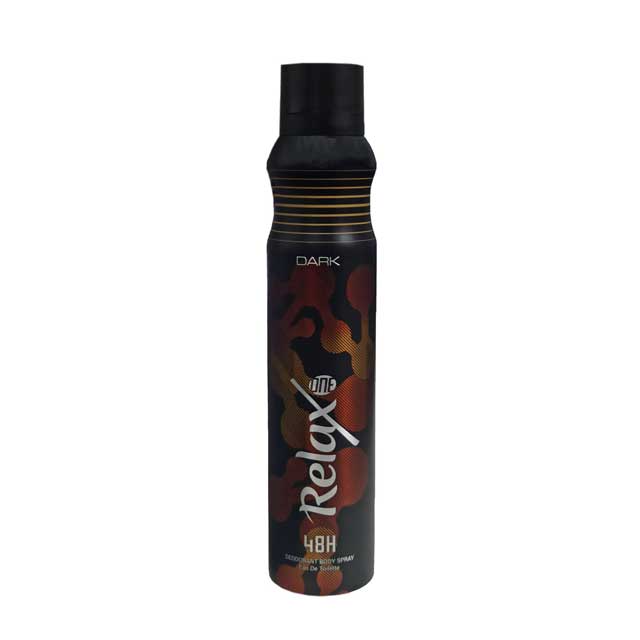 اسپری بدن ریلکس وان مدل DARK حجم 200 میلی لیتری