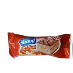 کیک اسفنجی موزی سیرنگ 50 گرمی