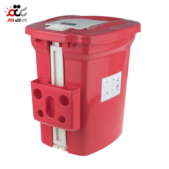 سطل زباله پدالی زیباسازان مدل آدنا سایز 3 کد 36037