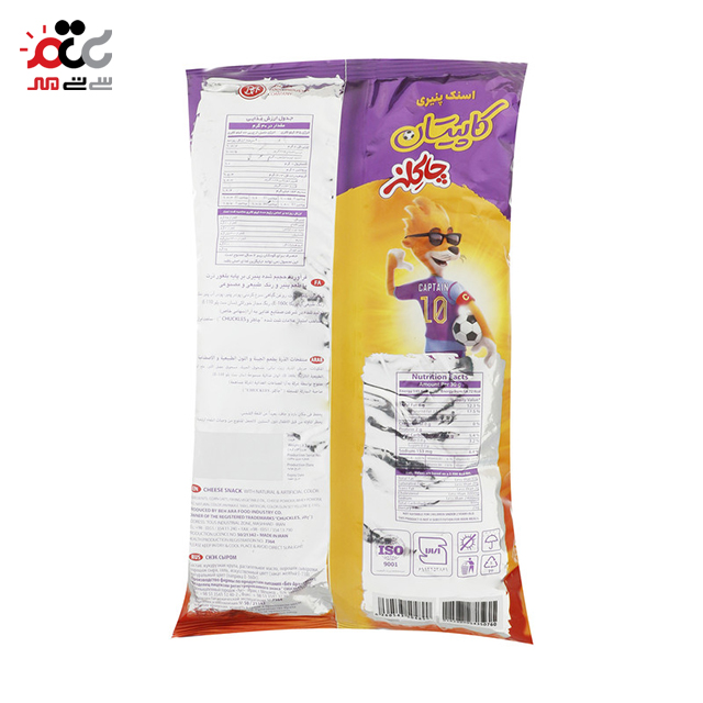 اسنک پنیری کاپیتان چاکلز 28 گرمی