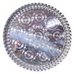 سینی استیل مدل لب کنگره ای سایز 90
