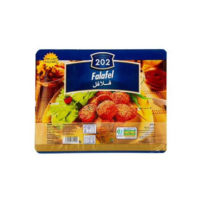 فلافل نیمه آماده 202 مقدار 350 گرمی