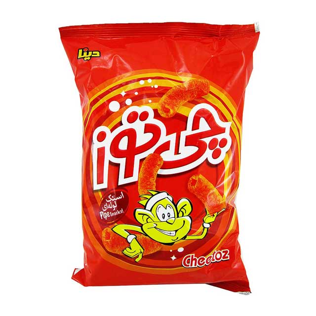 اسنک لوله ای چی توز 90 گرمی