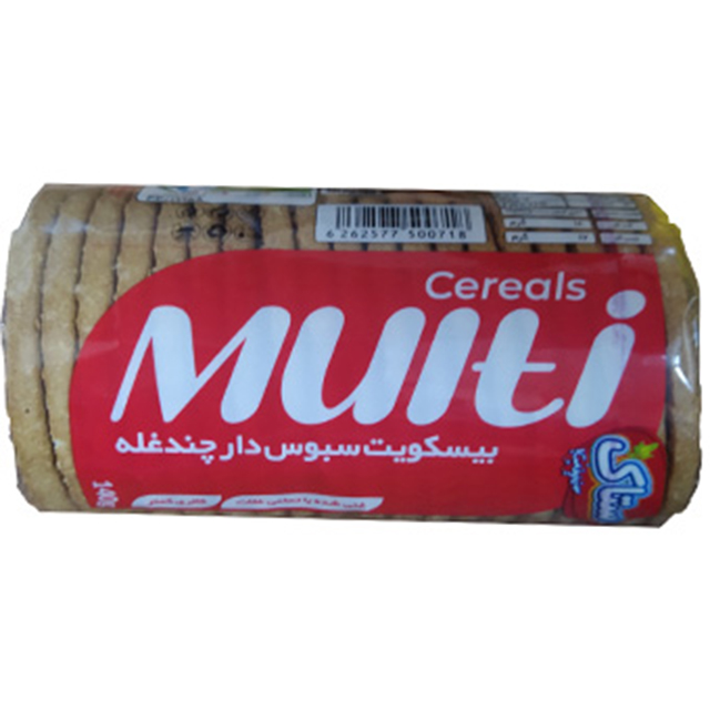  بیسکویت سبوس دار چند غله ستاک 140 گرمی