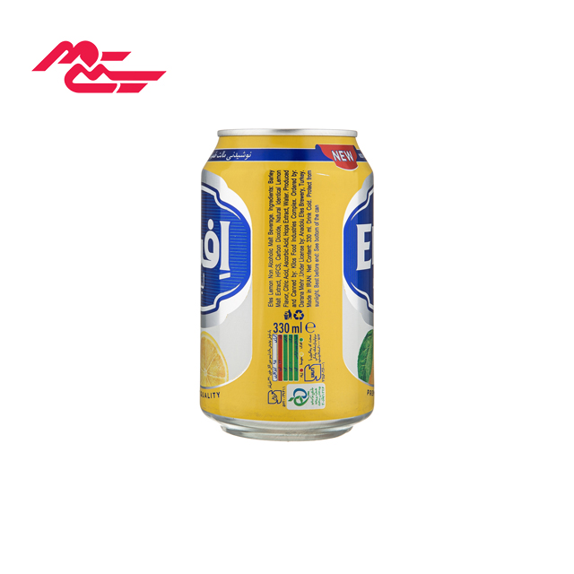 نوشیدنی مالت بدون الکل با طعم لیمو افس 330 میلی لیتری