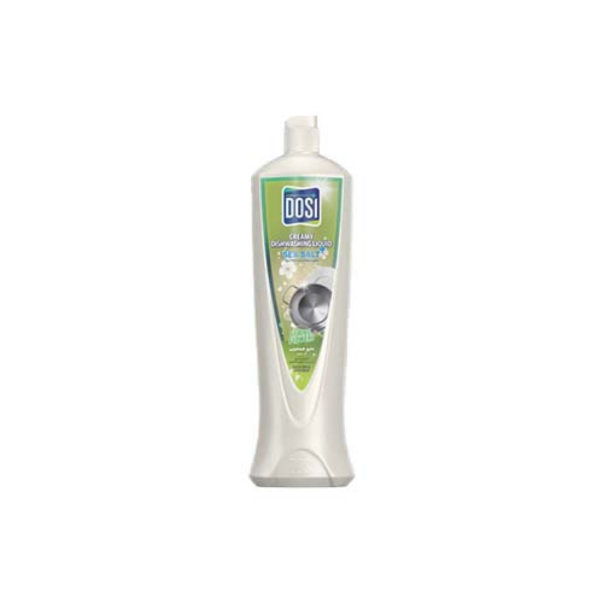 مایع ظرفشویی کرمی نمک دریا سبز دوسی