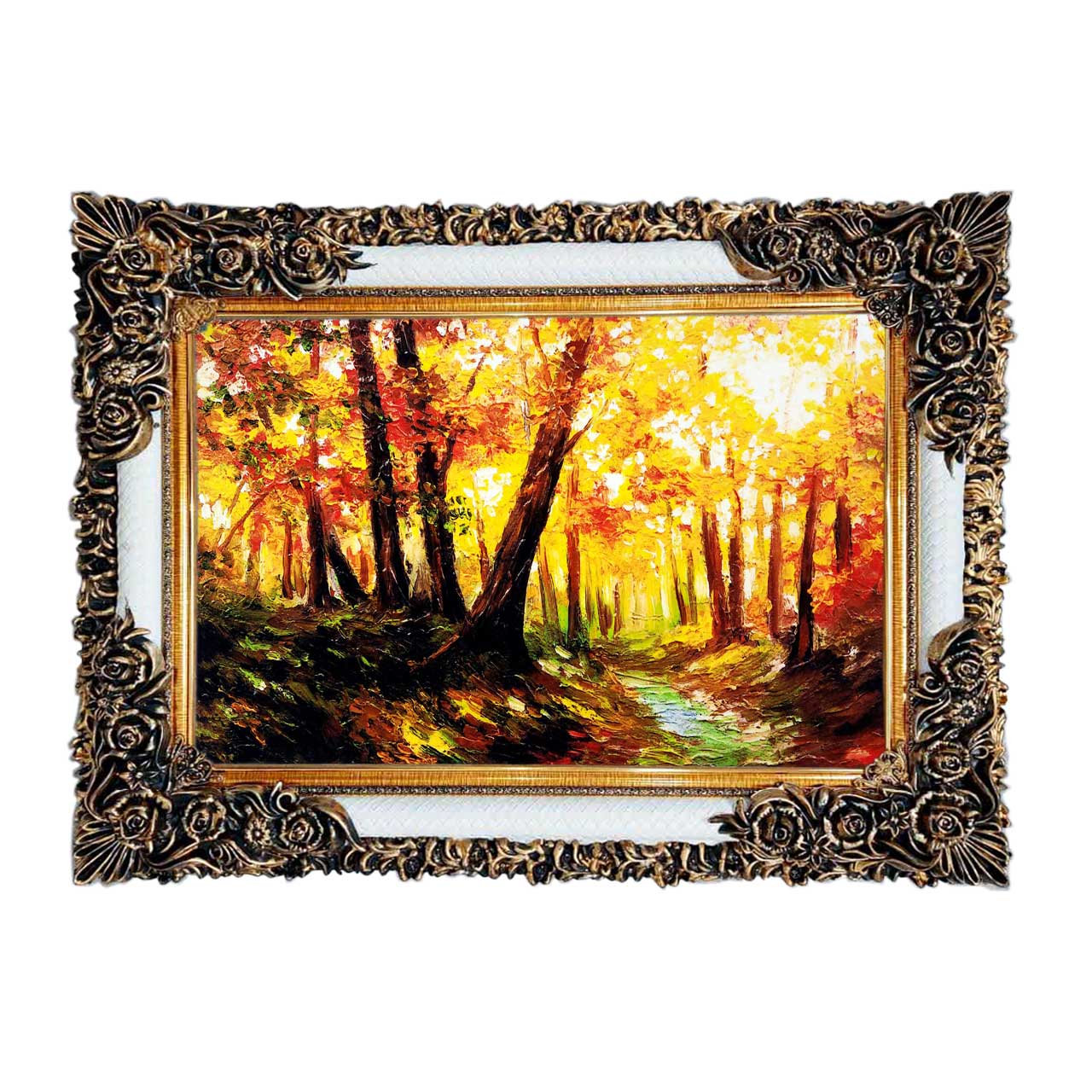 تابلو فرش با زیبا ترین قاب