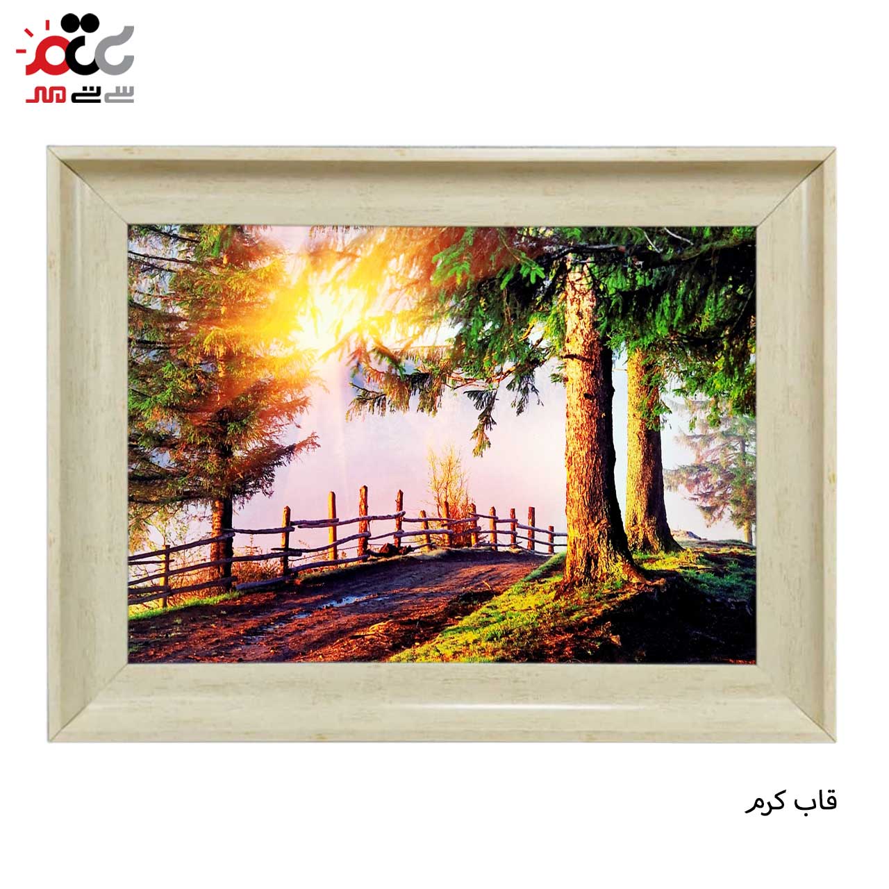 تابلو فرش طرح دار با قاب