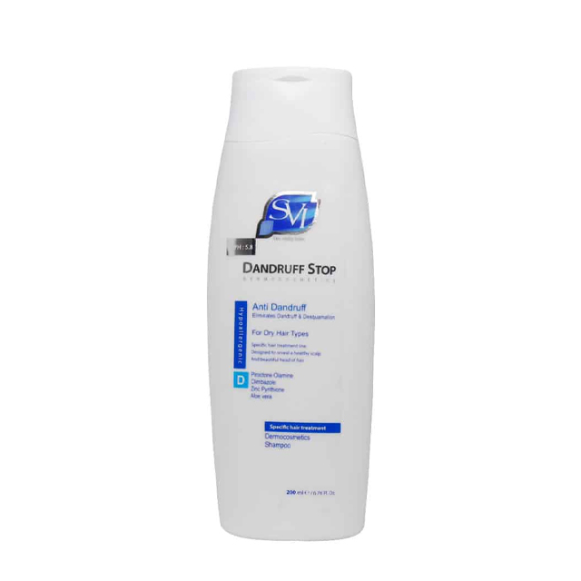 شامپو ضد شوره مناسب موی خشک اس وی آی 200 میلی لیتری