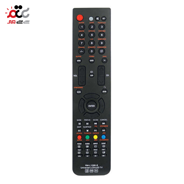 ریموت کنترل تلویزیون مدل RM-L1098+8