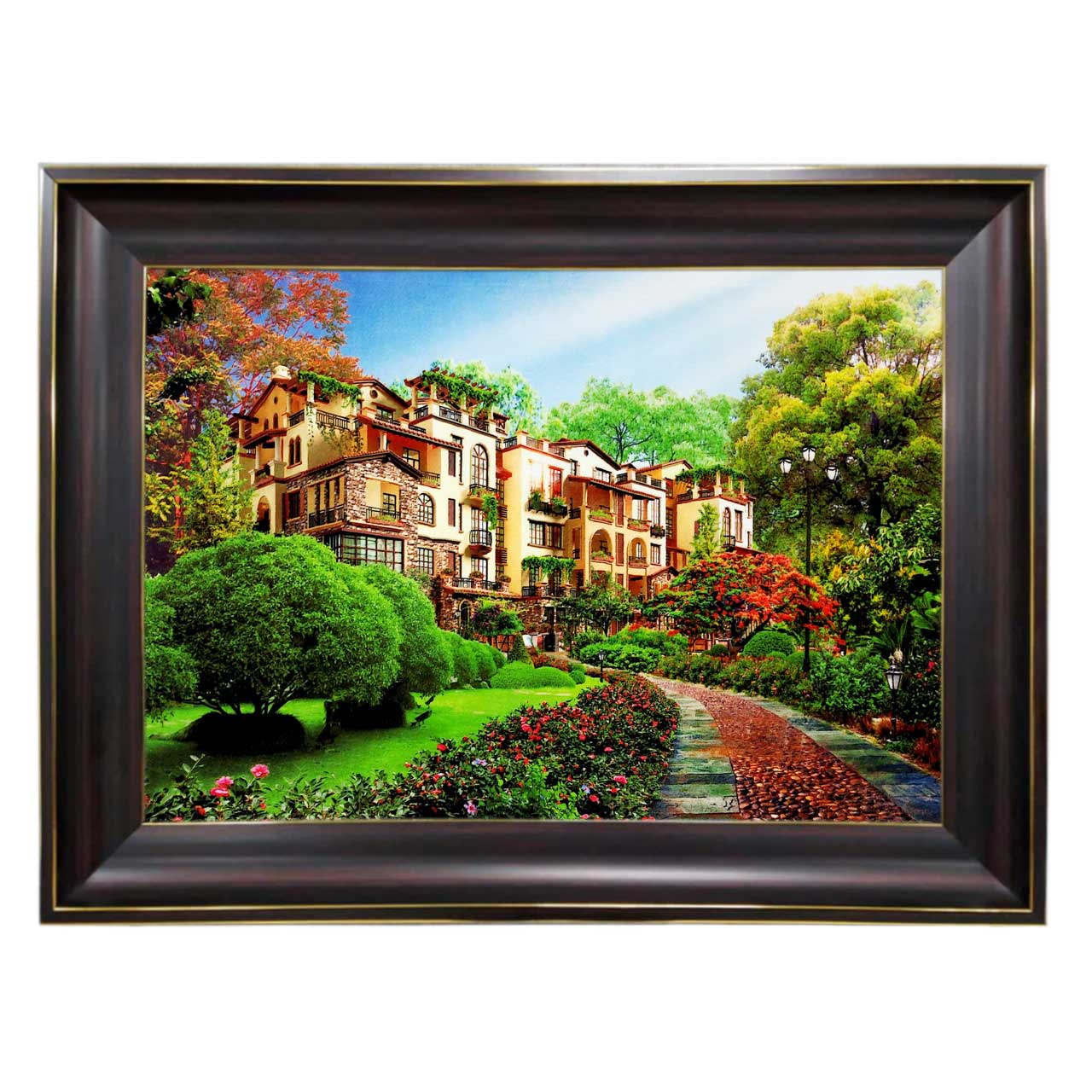 تابلو فرش با زیبا ترین قاب