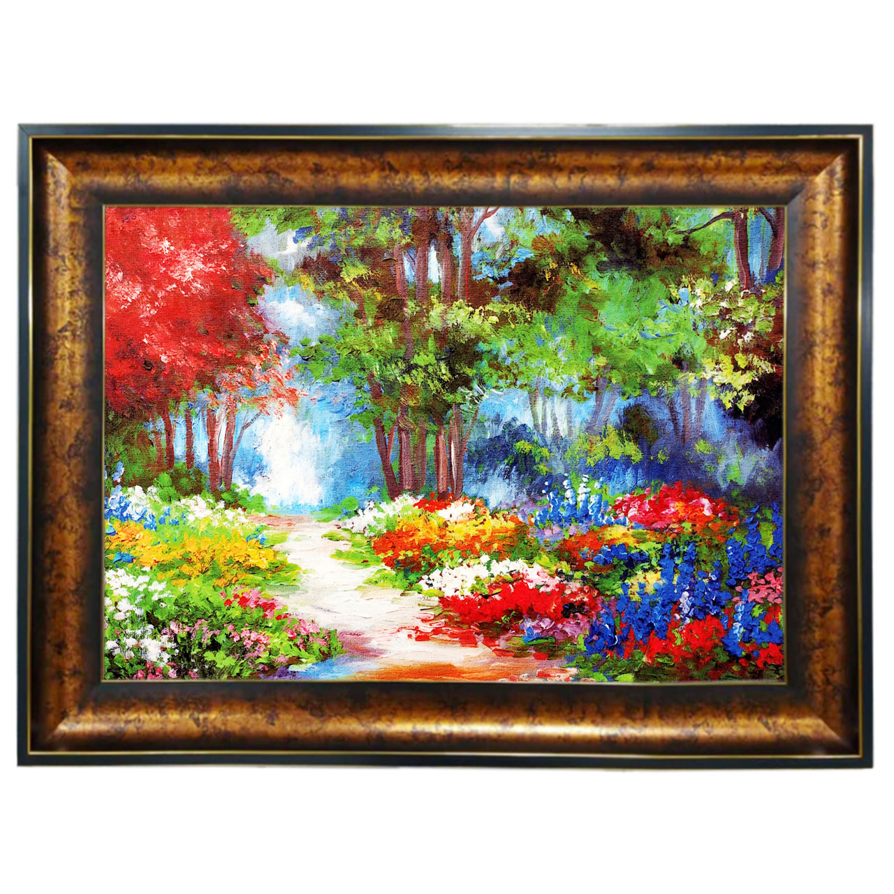 تابلو فرش با زیبا ترین قاب