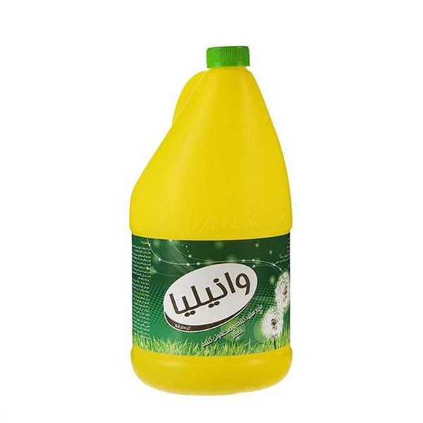 مایع سفید کننده و ضد عفونی کننده وانیلیا مدل Yellow حجم 4000 میلی لیتری
