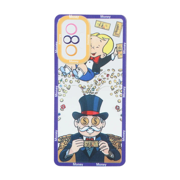 قاب ژله ای طرح دار دور رنگی Xiaomi Redmi Note 10 Pro 4G / Redmi Note 10 Pro Max - کد 21