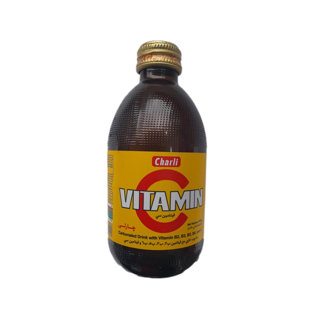 نوشابه انرزی زا ویتامین سی چارلی 240 میلی لیتری
