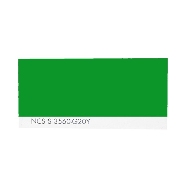 رنگ اکریلیک سفارشی ساندورا کد NCS S 3560-G20Y 1000 گرمی