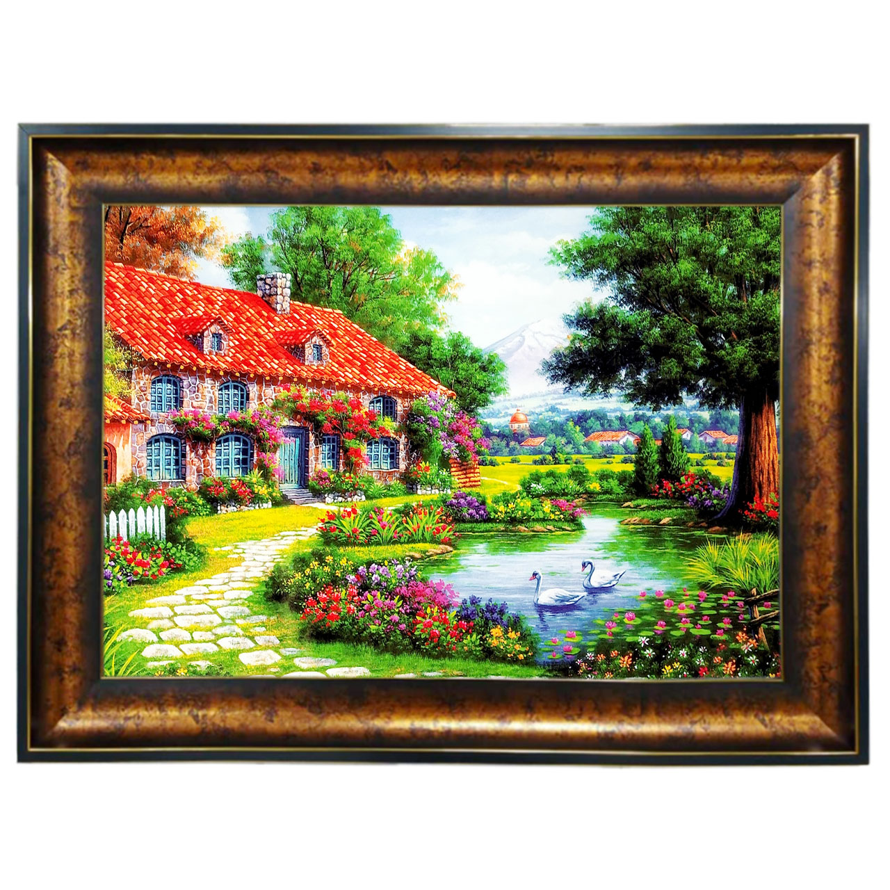 تابلو فرش با زیبا ترین قاب