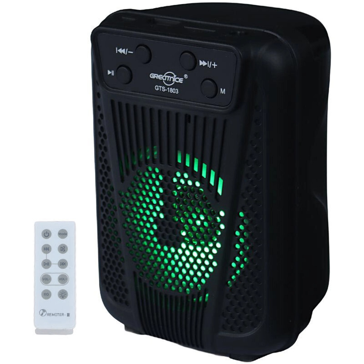 اسپیکر بی سیم Greatnice مدل GTS-1803 - مشکی - TCO