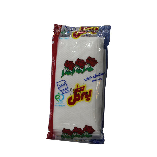 دستمال جیبی به گل