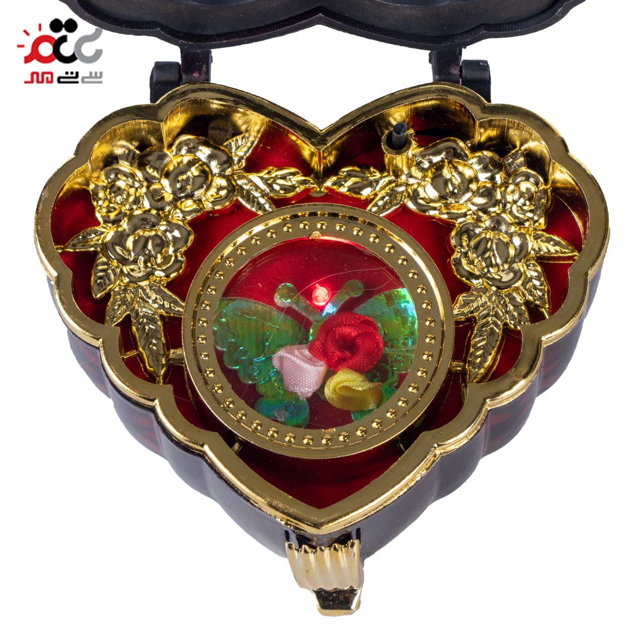 جعبه موزیکال مدل قلب پایه دار