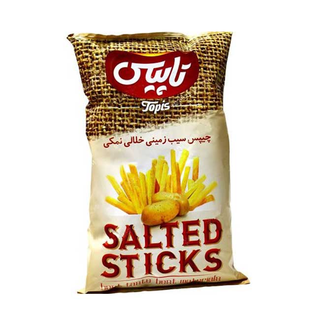 چیپس سیب زمینی خلالی تاپیس 65 گرمی