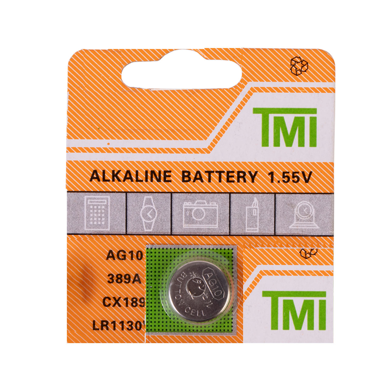 باتری سکه ای تی ام آی مدل AG10‏ بسته 1 عددی