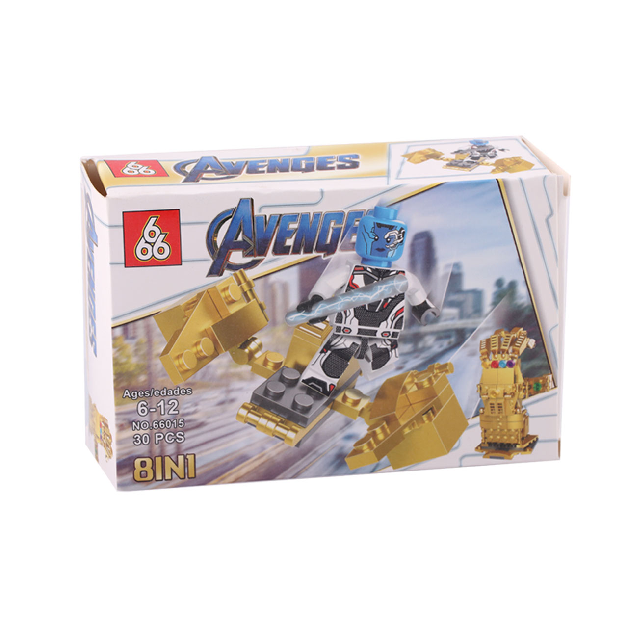 بازی آموزشی لگو 30 قطعه ریز مدل اونجر کد 66015