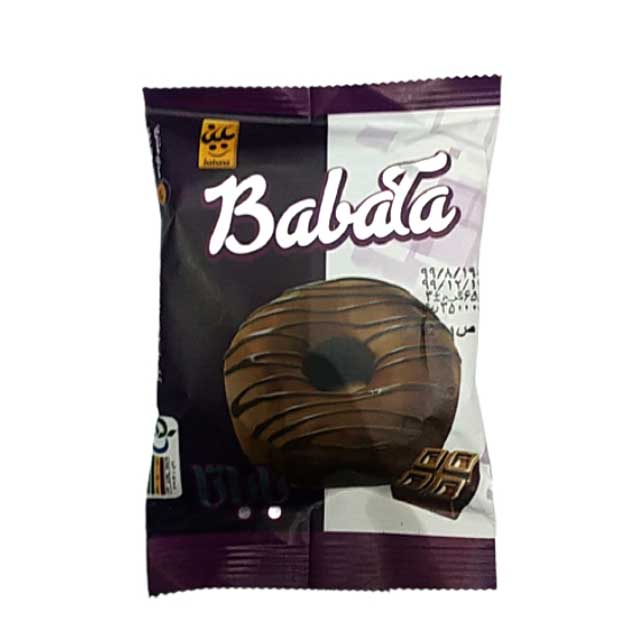 کیک روغنی با روکش کاکائویی بابانا 50 گرمی