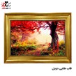 تابلو فرش چاپی طرح منظره کد 10176 سایز 100×50 سانتی متری