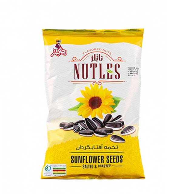 تخمه آفتابگردان نمکی ناتلز 100 گرمی