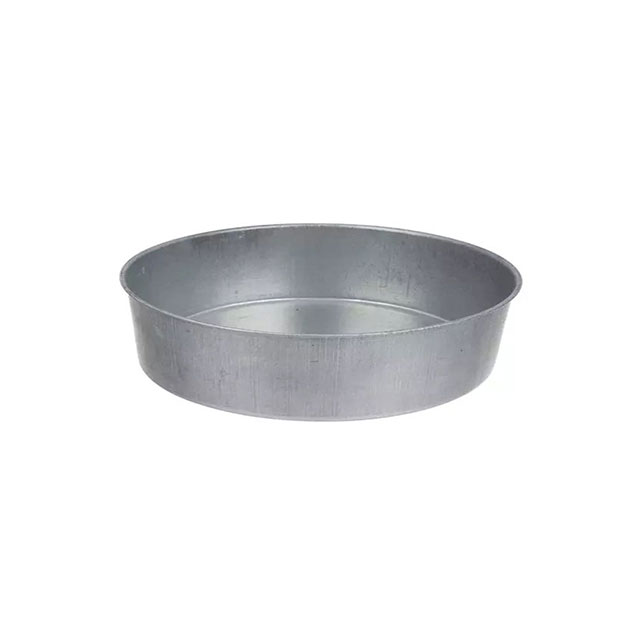 قالب کیک گالوانیزه موج مدل دایره کوتاه قطر 12.5 سانتی متری