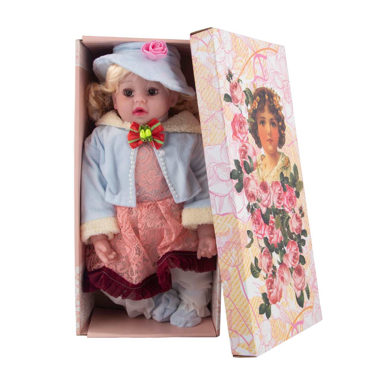 عروسک دخترانه موزیکال سایز 20 کد 5555