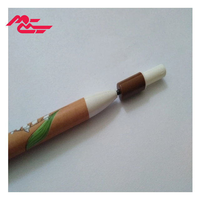 مداد نوکی 2.0 میلی متری لانتو مدل تراش دار طرح گل لاله کد JM-522-2