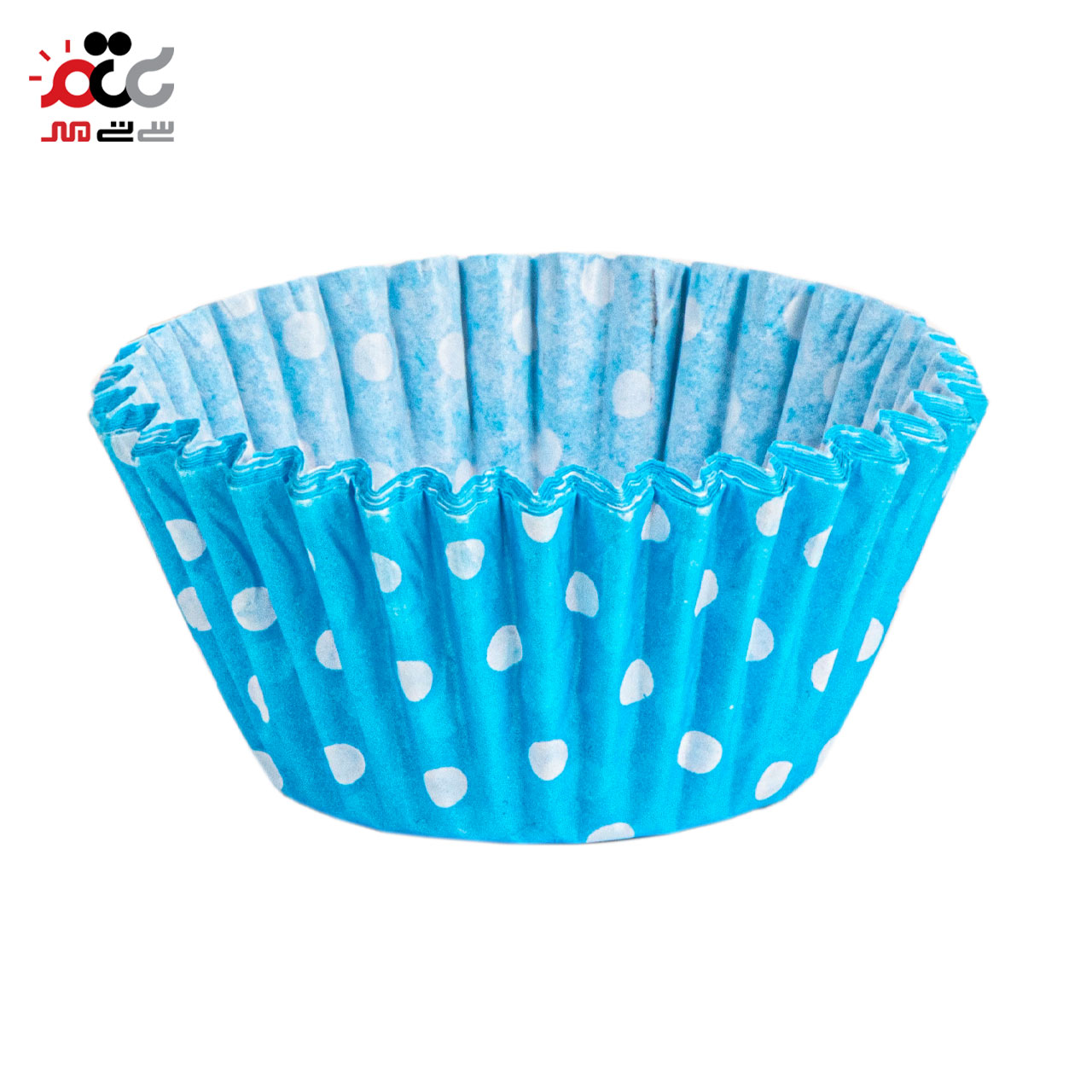 کپسول کاغذی کاپ کیک طرح خال خالی سایز بزرگ