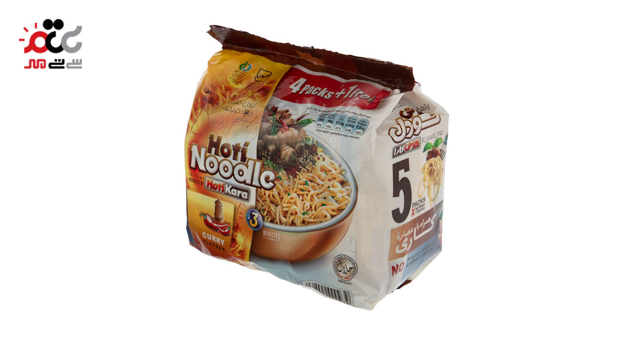 نودل با عصاره کاری هاتی کارا  77 گرمی