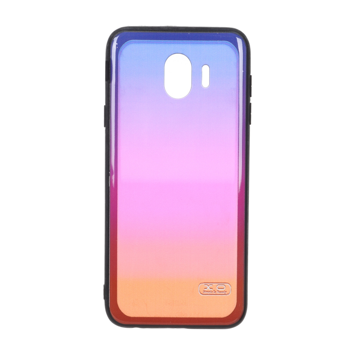 قاب XO مات دو رنگ Samsung Galaxy J4 / J400 - قرمز بنفش