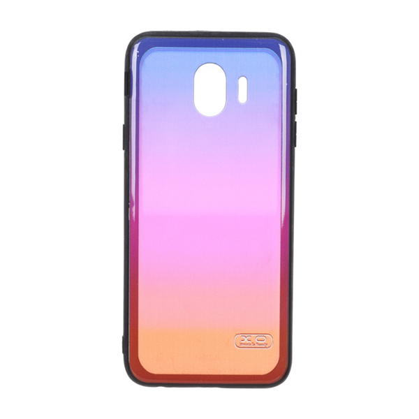 قاب XO مات دو رنگ Samsung Galaxy J4 / J400 - قرمز بنفش
