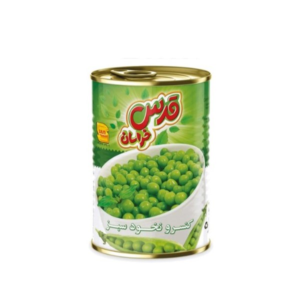 کنسرو نخود سبز قدس 380 گرمی