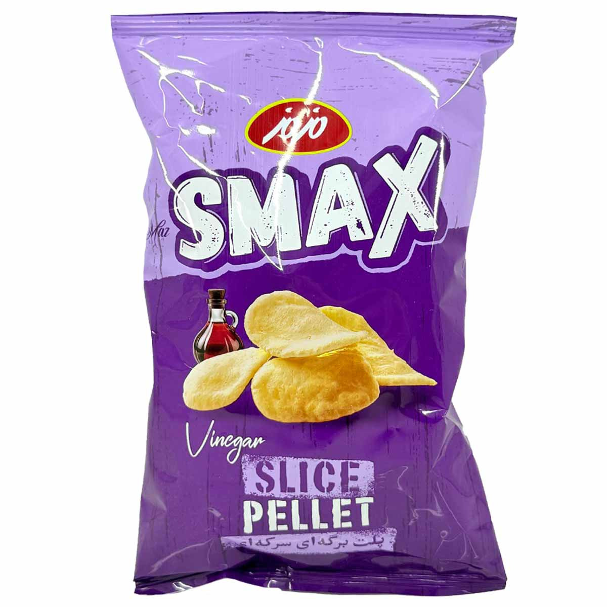 پلت برگه ای مزاسمکس سرکه ای مزمز مقدار 45 گرمی