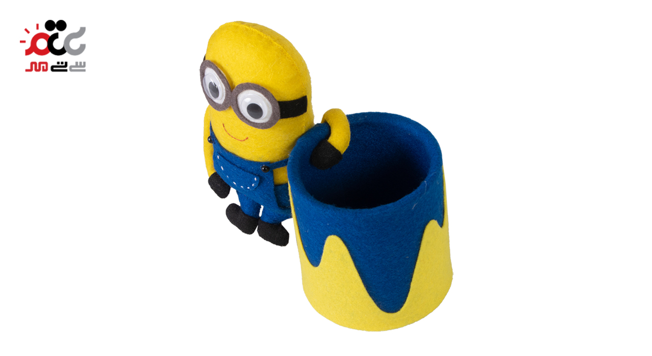 جاقلمی عروسکی نمدی مدل مینیون